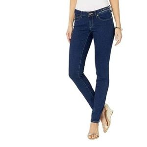 Lilly Pulitzer south ocean skinny jeans Royal Palm Wash Size 8 $148.00 001964